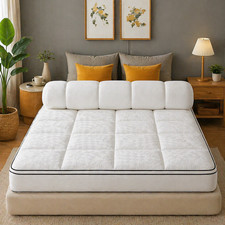 High Quality Extra Thick Mattress Topper 1000GSM Cooling Noiseless Breathable