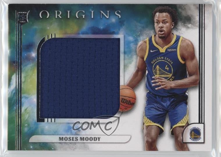 2021-22 Panini Origins Rookie Jumbo Jerseys Moses Moody #JJ-MOO RC 9p5