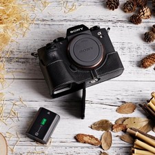 Genuine Camera Bag Half Case Cover Bodysuit for Sony A7M3 A7R3 A7R3a A9 A7Riii