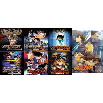 Case Closed-Detective Conan New DVD (Season 1-30 + 34 Movies) English Subtitle