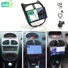 DAB+ Für Peugeot 206CC 2002-2010 Android 15 Autoradio Apple Carplay WIFI Kamera