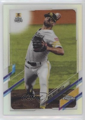 2021 Topps Chrome NPB Nippon Professional Baseball Refractor Nick Martinez e9p