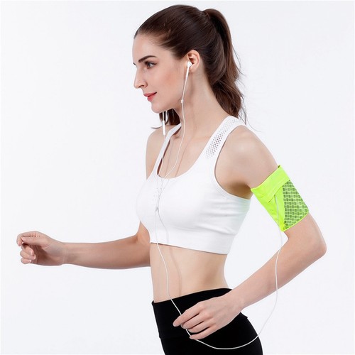 Sports Cell Phone Armband Strap Fitness Workout Arm Band Pouch Case Holder G QUA - Zdjęcie 10 z 12