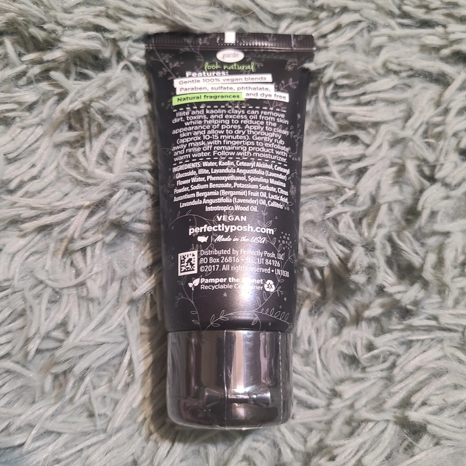 Perfectly Posh PORE CHORES Pore Treatment Face Mask 2oz NEW Vegan - Image 2 of 4