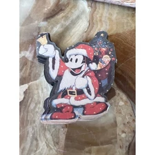 Christmas Mickey Mouse Ringing a Bell Paper Garland