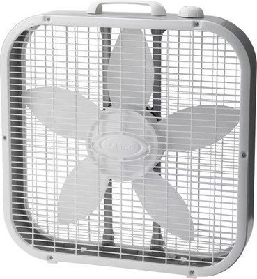 Lasko - 20 in. Air Circulating Box Fan with 3 Speeds - White | eBay Lasko - 20 in. Air Circulating Box Fan with 3 Speeds - White | eBay