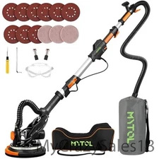 MYTOL Electric Drywall Sander with Vacuum Dust Collection, V