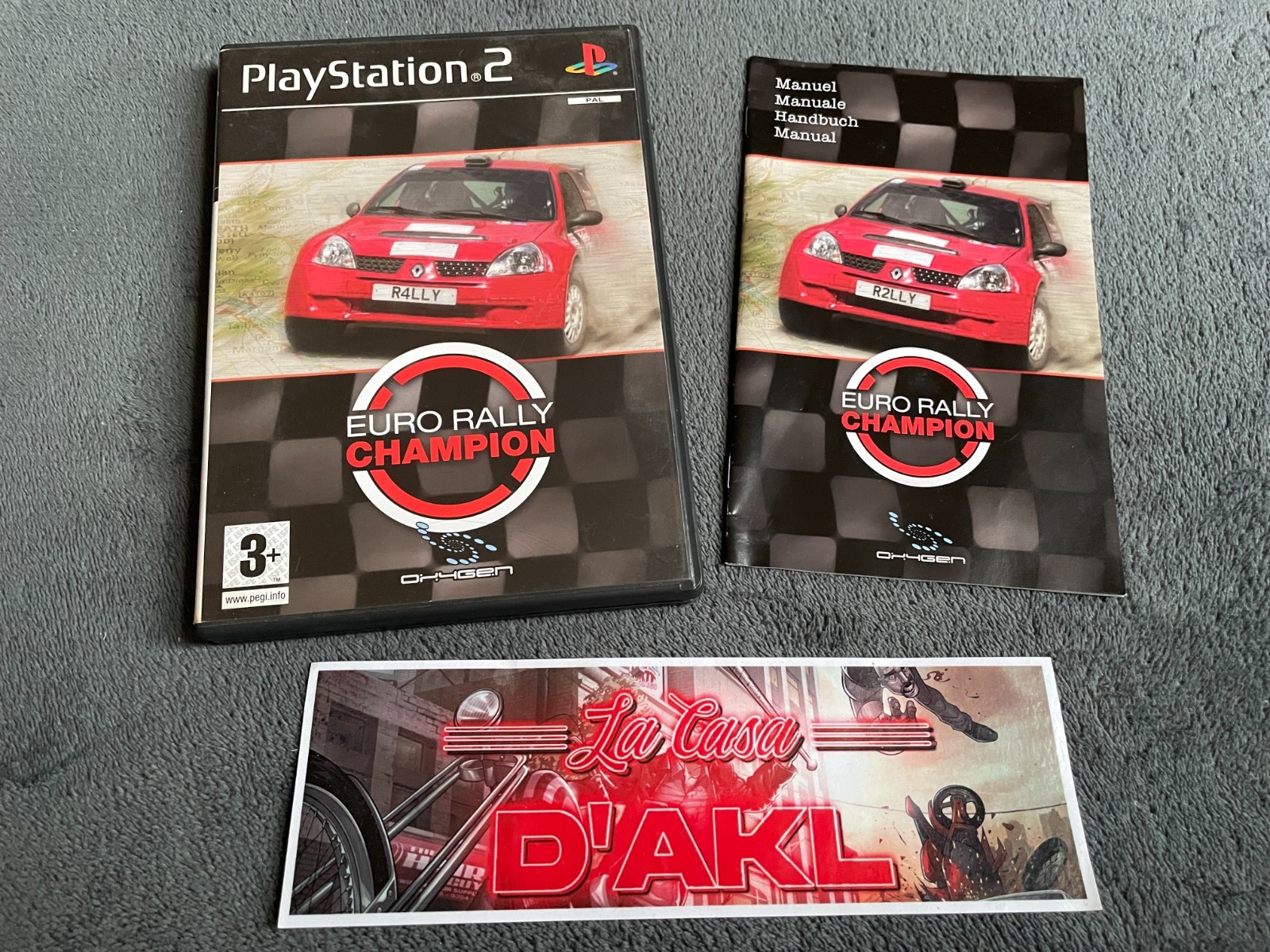 Euro Rally Champion complet sur Playstation 2 PS2 - FR TTBE