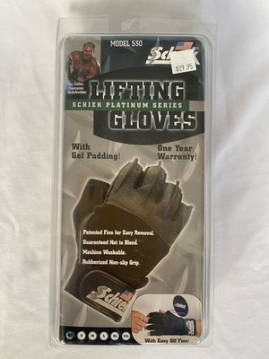 Schiek Platinum Series Model 530 Weight Lifting Gloves NEW Size XS