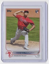 2022 Topps Update Series Francisco Morales Rookie Philadelphia Phillies #US318