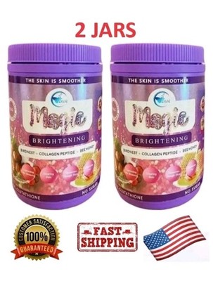 PHYTO Gluta Magic Brightening Collagen Peptide Skin Whitening 650gr - 2 Pack