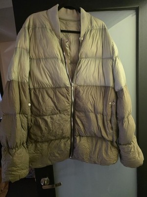 Rick Owens Puffer Down Jacket  Size IT52/US44