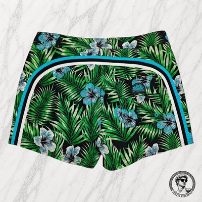 SUNDEK Herren Anzug grün Blumen Regenbogenbänder Boxer Gr. M 33 / Zwischen 46 48 DEU