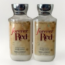 Bath Body Works Forever Red Body Lotion 8 oz NEW Lot of 2