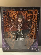 Monster High Skullector "Elvira-Mistress of The Dark" Doll 2025 NIB-NRFB