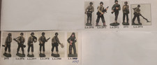 Dunken reusable soldier molds, WW II, US Infantry, 11 Molds
