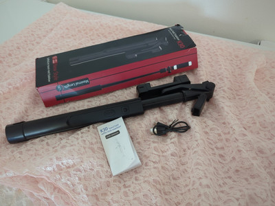 K30 Multifunctional Selfie Stick Tripod Bluetooth Remote And Led Light Expand