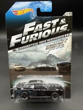 2014 Hot Wheels Fast & Furious BLACK 08 DODGE CHALLENGER SRT8 fast five 6/8 look