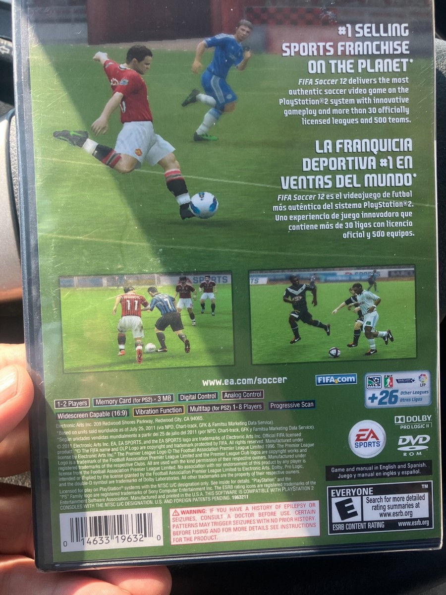FIFA Soccer 12 (Sony PlayStation 2, 2011) *New, Sealed* O