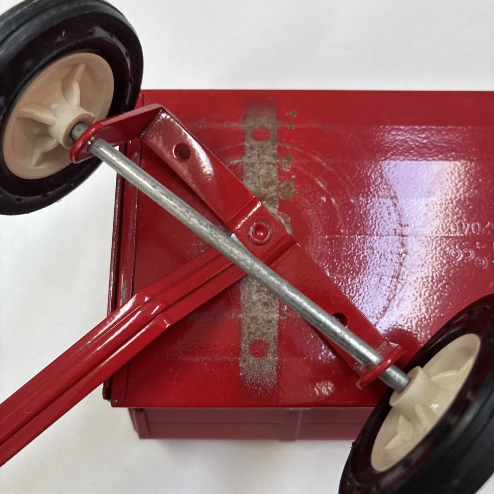 ERTL 1/16 Case Ih rojo vagón utilitario escala de metal fundido a presión Foto 4 de 4