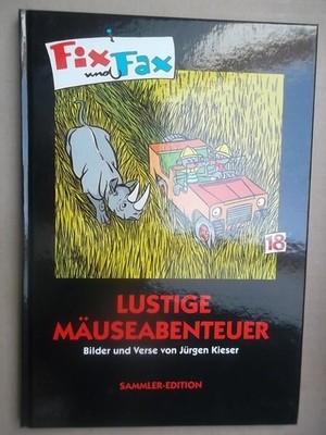 Fix und Fax 18 ''Lustige Mäuseabenteuer'' Sammler-Edition (Jürgen Kieser) sehr gut