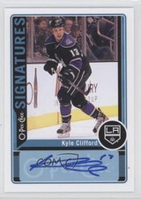 2012-13 O-Pee-Chee Signatures Kyle Clifford #OPC-KC Auto 0f2