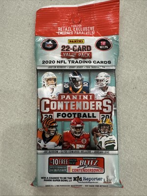 2020 PANINI CONTENDERS NFL FOOTBALL 22-CARD VALUE PACKS BRAND NEW 