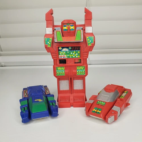 Antagatron Protagatron Charger Blue & Red Robot Buddy L Transformers 1984