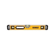 DEWALT DWHT43025 Box Beam Level, 24 in L, 3-Vial, 1-Hang Hole, Magnetic, Aluminu