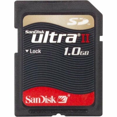 SanDisk 1GB Ultra II Secure Digital Speicherkarte (SDSDH-1024-901)