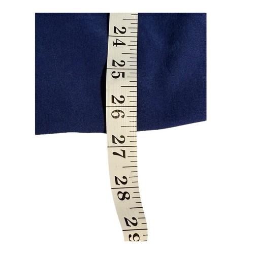 JM Collection Blazer Jacket Career Button Front Cobalt Blue Size 12 - Picture 6 of 6