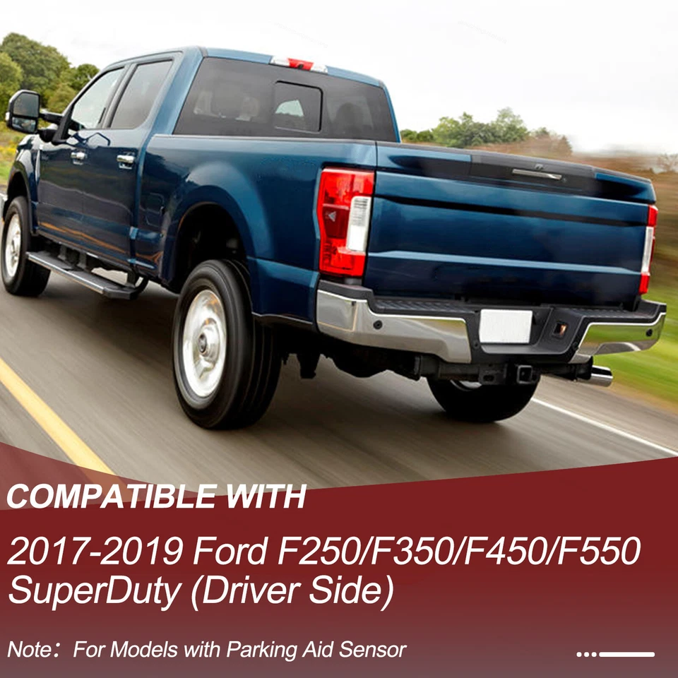 Steel Bumper Face Bar End Cap Drive Side Fits 2017-19 Ford F250 F350 Super Duty — 第 2/4 张图片