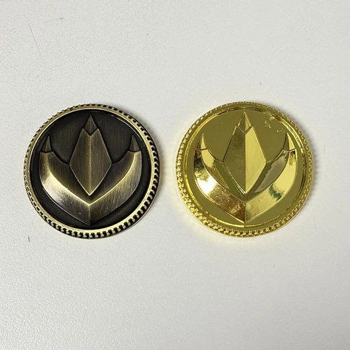 Legacy DRAGON Power Coin-Gold / Coin-Weathered Made For Legacy Ranger Morpher