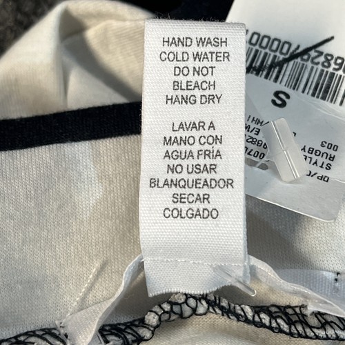 Ambiance Apparel Wet Seal Women’s Black White Striped Long Skirt Stretch Small - Picture 7 of 9