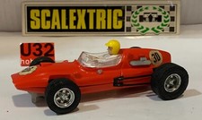 Slot Car SCX Scalextric Exin C-38 Cooper Climax 30 F1 Guide Movil Red