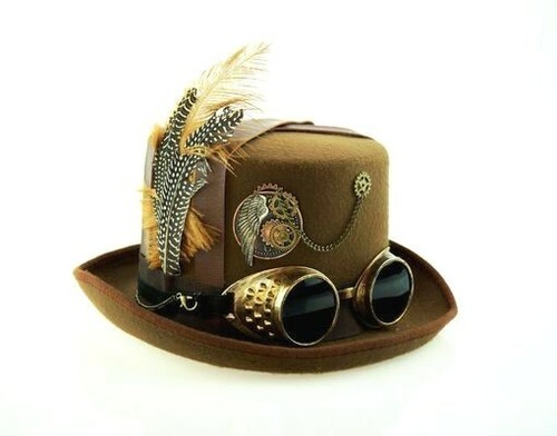 Top Hat Steampunk Costume Accessory 