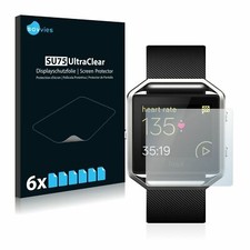 6x Transparent ULTRA Clear Screen Protector for Fitbit Blaze