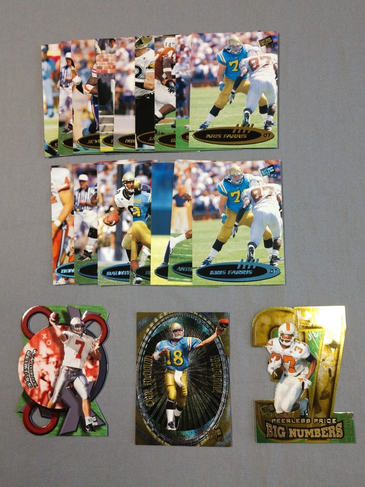 1999 Press Pass Football - - - Pick A Card - - - Complete a Set