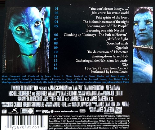 Avatar - Soundtrack by James Horner (M/M) - Photo 3/5