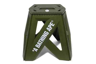 A BATHING APE FOLDING STOOL 折りたたみスツール BAPE A Bathing Ape A BATHING APE FOLDING STOOL 1J30192010 Japan