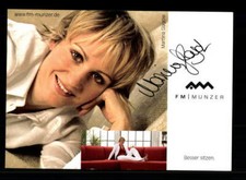 Martina Glagow Autogrammkarte Original Signiert Biathlon + A 211941
