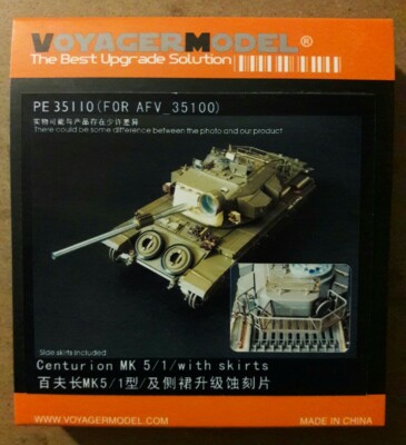Voyager Model PE35110 1/35 PE set for Centurion MK 5/1 w/skirts (AFV 35100)