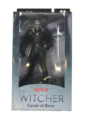 Netflix  The Witcher Geralt of Rivia 7'' Action Figure New In Box