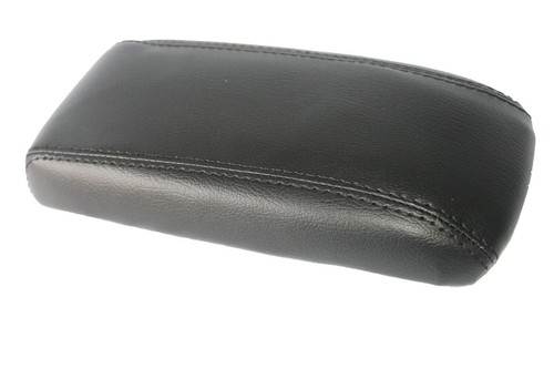 Fits 96-02 Toyota 4Runner Real Leather Center Console Lid Cover Black - Imagen 1 de 6