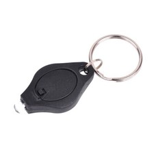 LED Keychain Flashlight Mini Key Ring Portable Light Torch Bright