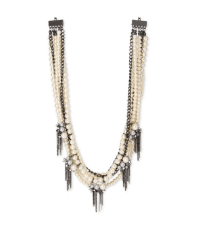 Колье INC M Haskell 50 долларов США Новая Зеландия на 7-ниточной цепочке с жемчужным отливом FO164 4590₽