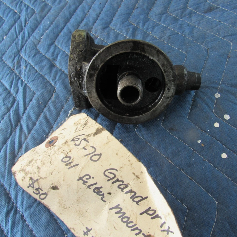 1965 1966 1967 1968 1970 pontiac bonneville catalina grand prix oil filter mount - Изображение 4 из 4