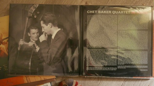 LP 2X33 tours CHET BAKER QUARTET in PARIS - Imagen 3 de 3