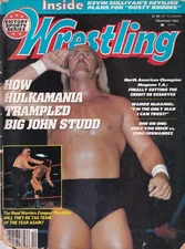 Hulk Hogan Road Warriors Dec 1984 Inside Sports Pro Wrestling Magazine WWF