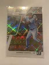 2021 Donruss Lourdes Gurriel #DOM9 Dominators Diamond Parallel Toronto Blue Jays